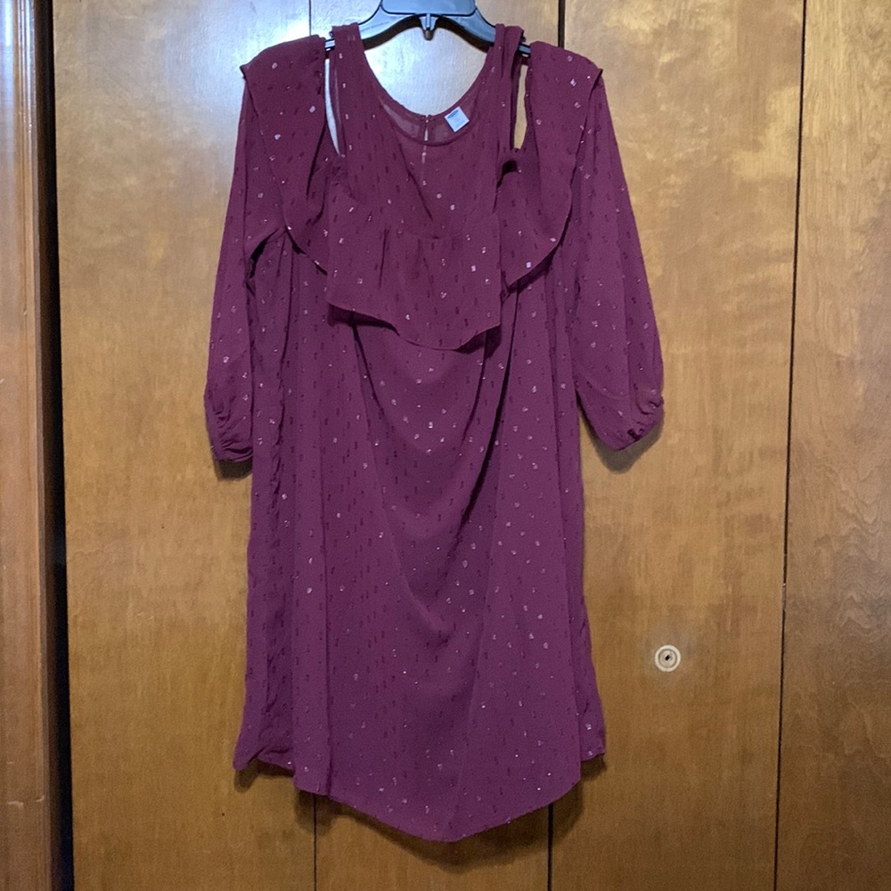 OLD NAVY- OPEN SHOULDER BLOUSE (XXL)